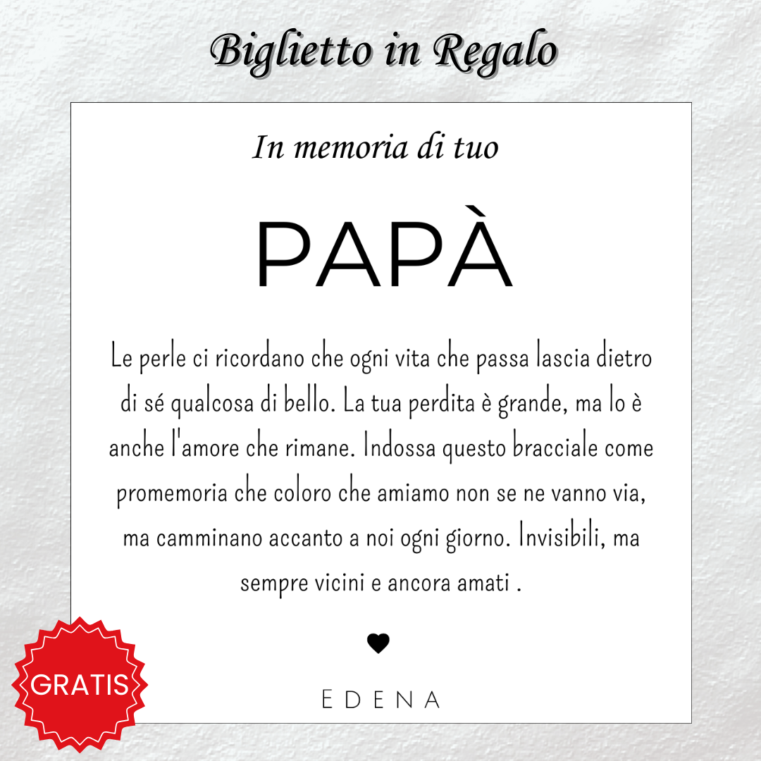 Bracciale della Memoria | In memoria del Papà